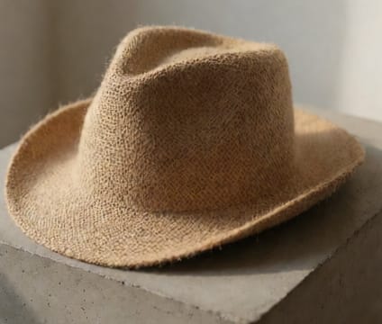 Woven JuteFedora
