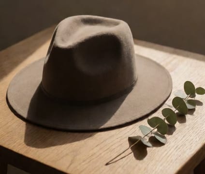 Structured Fedora Hat
