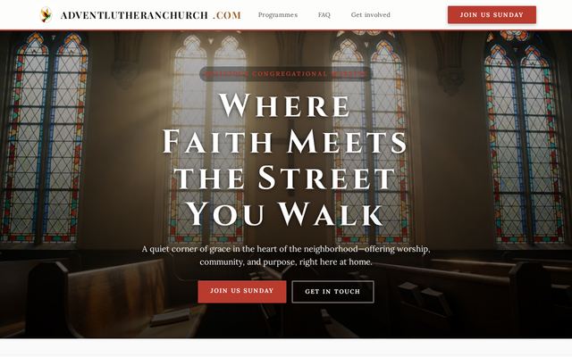 adventlutheranchurch.com-dm design