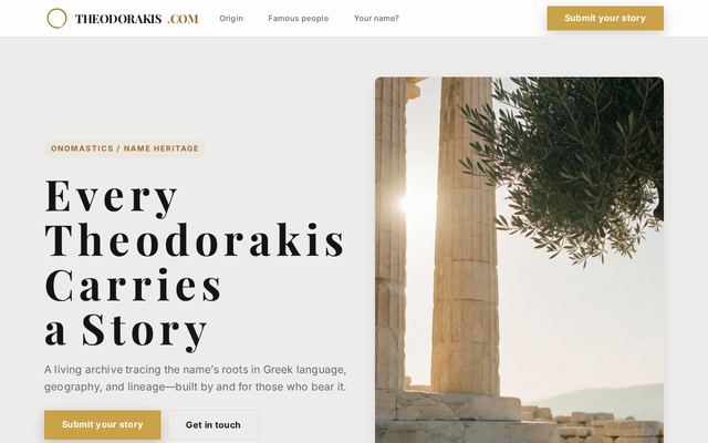 theodorakis.com-dm design